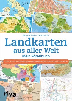Cover Landkarten aus aller Welt - Mein Rätselbuch