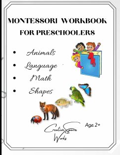 Montessori Workbook For Preschoolers - Animals Theme - Swiatkowska-Sulecka, Agnieszka