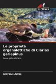 Le proprietà organolettiche di Clarias gariepinus