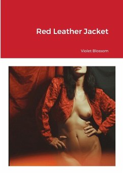 Red Leather Jacket - Blossom, Violet
