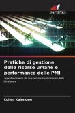 Pratiche di gestione delle risorse umane e performance delle PMI