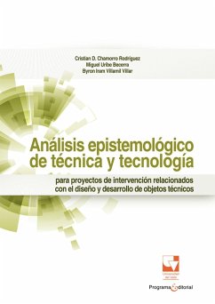 Cover Análisis epistemológico de técnica y tecnología (eBook, PDF)