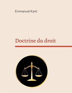 Doctrine du droit - Kant, Emmanuel