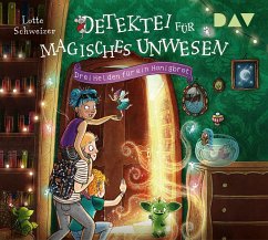 Drei Helden für ein Honigbrot / Detektei für magisches Unwesen Bd.1 (3 Audio-CDs) - Schweizer, Lotte