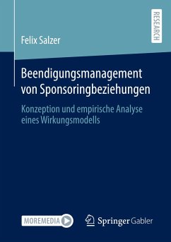 Beendigungsmanagement von Sponsoringbeziehungen - Salzer, Felix