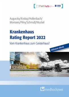 Krankenhaus Rating Report 2022, m. 1 E-Book - Augurzky, Boris;Krolop, Sebastian;Hollenbach, Johannes