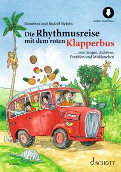 Die Rhythmusreise mit dem roten Klapperbus - Nykrin, Rudolf;Nykrin, Dorothea