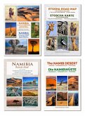 Das komplette Kartenset NAMIBIA Plus (4-teilig)