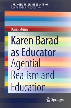 Karen Barad as Educator (eBook, PDF) - Murris, Karin