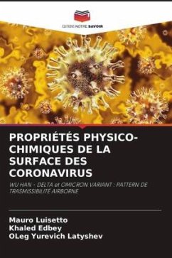 PROPRIÉTÉS PHYSICO-CHIMIQUES DE LA SURFACE DES CORONAVIRUS - Luisetto, Mauro;Edbey, Khaled;Latyshev, Oleg Yurevich