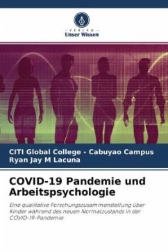 COVID-19 Pandemie und Arbeitspsychologie - Cabuyao Campus, CITI Global College -;Lacuna, Ryan Jay M