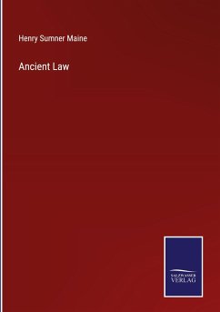 Ancient Law - Maine, Henry Sumner