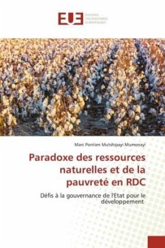 Paradoxe des ressources naturelles et de la pauvreté en RDC - Mutshipayi Mumonayi, Marc Pontien