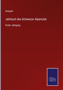 Cover Jahrbuch des Schweizer Alpenclub