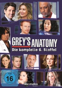 Grey's Anatomy - Die komplette sechste Staffel - Diverse