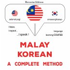 Malay - Korean : a complete method (MP3-Download)