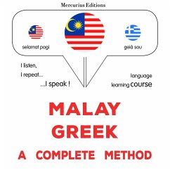 Cover Malay - Greek : a complete method (MP3-Download)