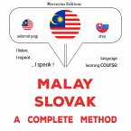 Malay - Slovak : a complete method (MP3-Download)