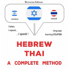 Cover Hebrew - Thai : a complete method (MP3-Download)