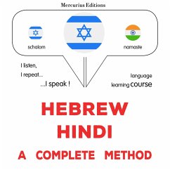 Cover Hebrew - Hindi : a complete method (MP3-Download)