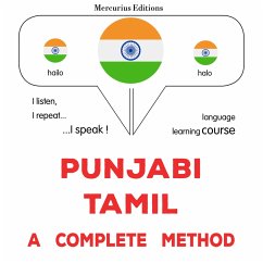 Cover Punjabi - Tamil : a complete method (MP3-Download)