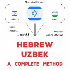 Hebrew - Uzbek : a complete method (MP3-Download) Cover Hebrew - Uzbek : a complete method (MP3-Download)