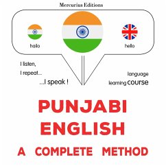 Cover Punjabi - English : a complete method (MP3-Download)