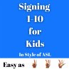 Signing 1-10 for Kids (eBook, ePUB) - Bild 1