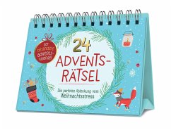 Cover 24 Adventsrätsel - Die perfekte Ablenkung vom Weihnachtsstress