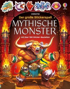 Der große Stickerspaß: Mythische Monster - Tudhope, Simon