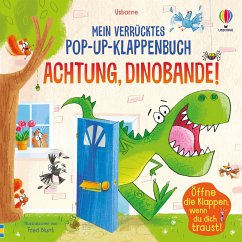 Mein verrücktes Pop-up-Klappenbuch: Achtung, Dinobande! - Taplin, Sam