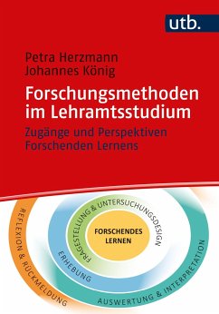 Forschungsmethoden im Lehramtsstudium - Herzmann, Petra;König, Johannes