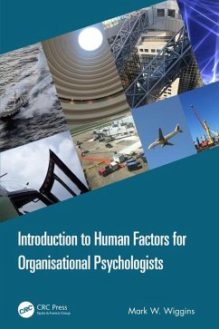 Introduction to Human Factors for Organisational Psychologists (eBook, ePUB) - Wiggins, Mark W.