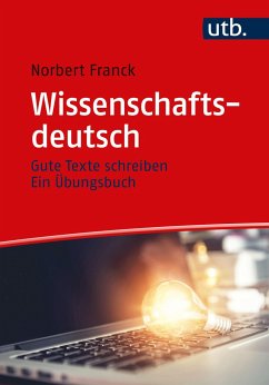 Wissenschaftsdeutsch - Franck, Norbert