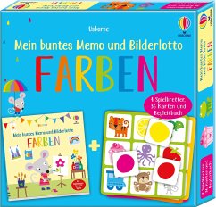 Mein buntes Memo und Bilderlotto: Farben