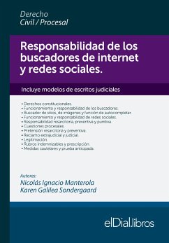Responsabilidad de los buscadores de Internet y redes sociales (eBook, ePUB) - Manterola, Nicolas I.; Sondergaard, Karen Galilea