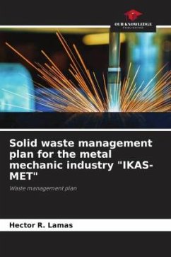 Solid waste management plan for the metal mechanic industry 