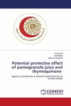 Potential protective effect of pomegranate juice and thymoquinone