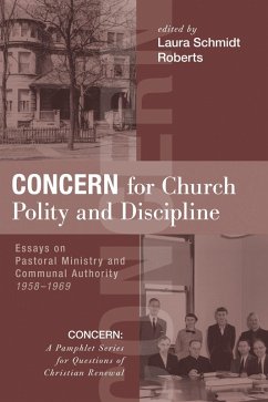 Concern for Church Polity and Discipline (eBook, ePUB)