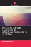Efeitos do extracto metanólico de holarrhena floribunda na fertilidade