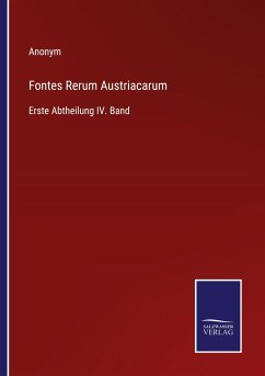 Fontes Rerum Austriacarum - Anonym