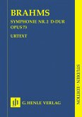 Sinfonie D-Dur Nr.2 op.73 für Orchester Studienpartitur