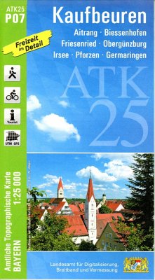 Cover ATK25-P07 Kaufbeuren (Amtliche Topographische Karte 1:25000)