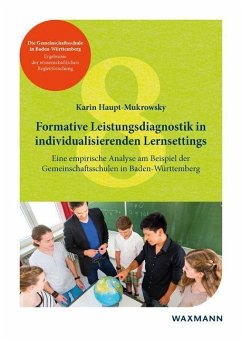 Formative Leistungsdiagnostik in individualisierenden LernSettings - Haupt-Mukrowsky, Karin