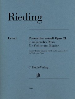 Concertino in a minor op. 21 in Hungarian Style