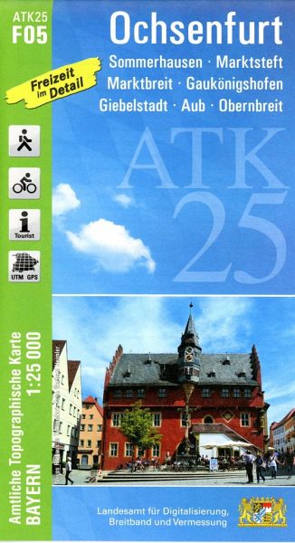 ATK25-F05 Ochsenfurt (Amtliche Topographische Karte 1:25000)