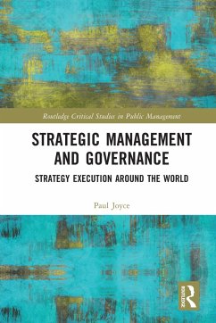 Strategic Management and Governance (eBook, ePUB) - Joyce, Paul