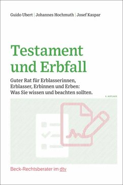 Testament und Erbfall (eBook, PDF) - Hochmuth, Johannes; Kaspar, Josef