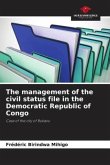 The management of the civil status file in the Democratic Republic of Congo