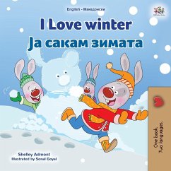 I Love Winter (English Macedonian Bilingual Children's Book) - Admont, Shelley; Books, Kidkiddos